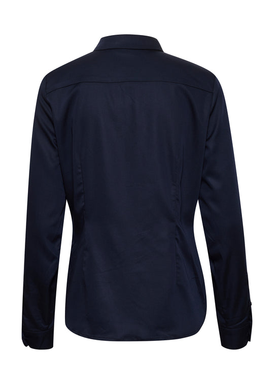 Karen av Simonsen Binekb Fitted Shirt Black Iris (Navy)