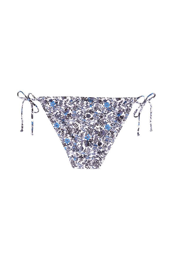 Gestuz Pilgz Bikini Bottom Blue Flower