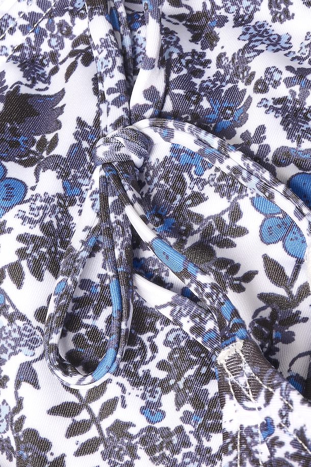 Gestuz Pilgz Bikini Bottom Blue Flower