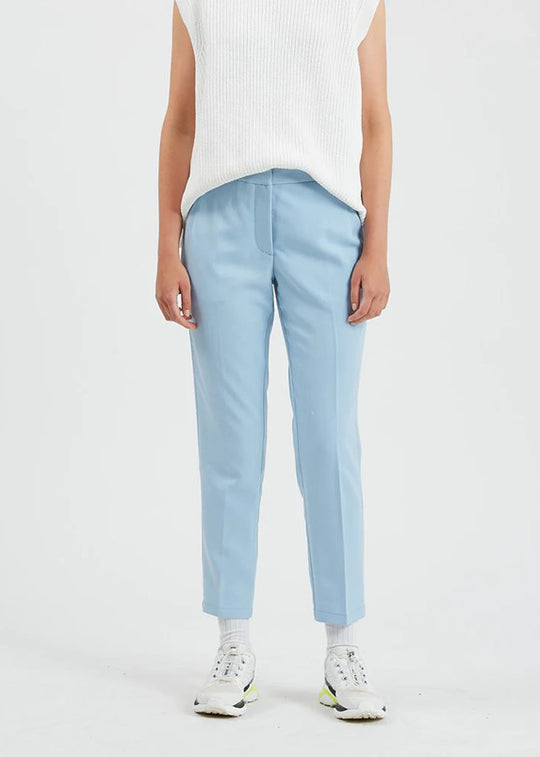 Minimum Halle Hosen Chambray Blau