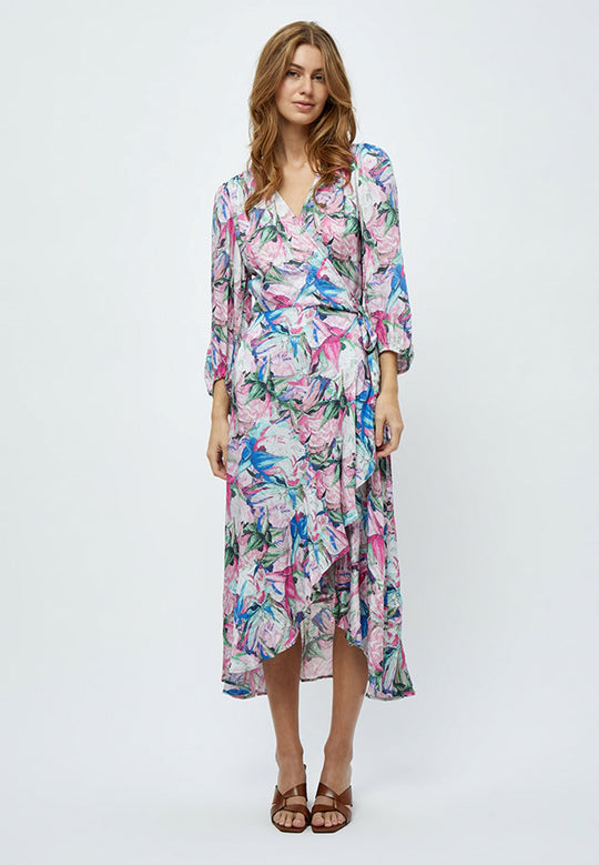 Minus Mercy Maxi Dress Super Pink Print