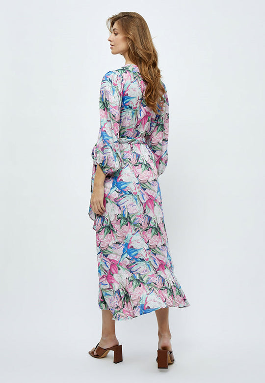 Minus Mercy Maxi Dress Super Pink Print