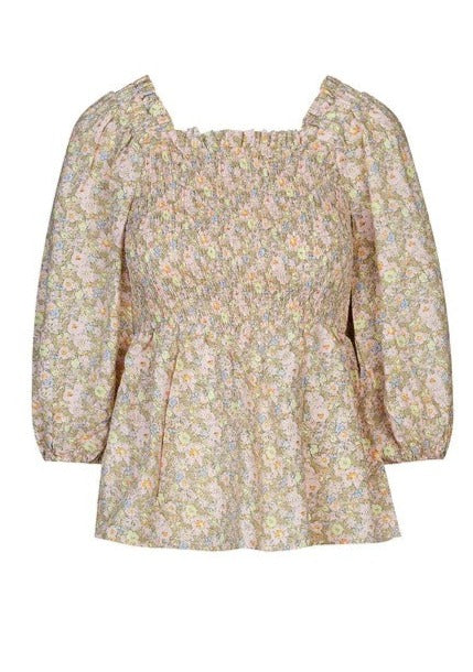 Modström Philmd Print Top Spring Bouquet